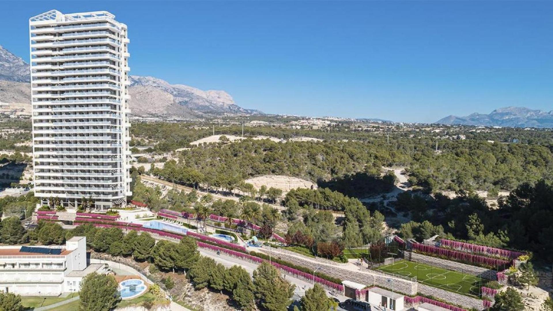 Eagle Tower Benidorm By Espana Casas ภายนอก รูปภาพ