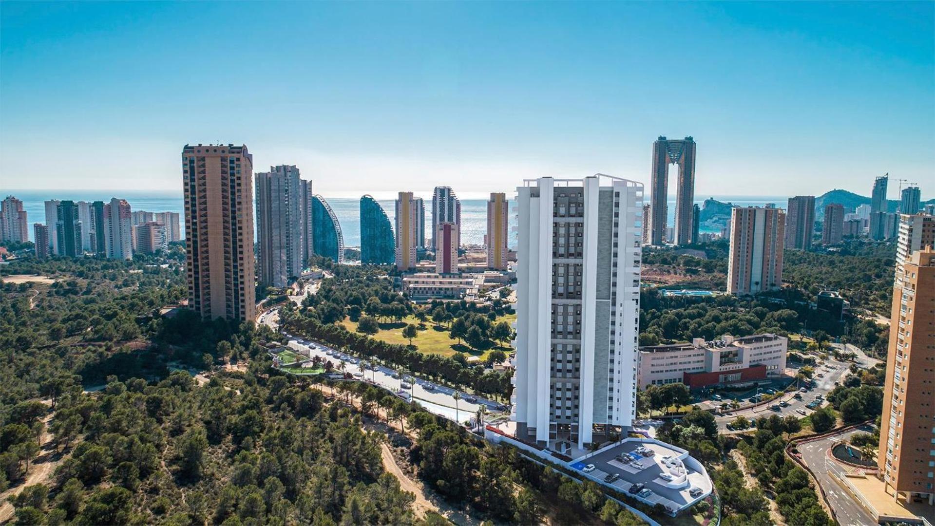 Eagle Tower Benidorm By Espana Casas ภายนอก รูปภาพ